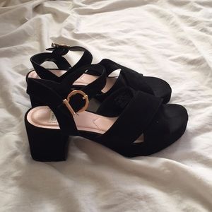 Zara heeled sandals size 7